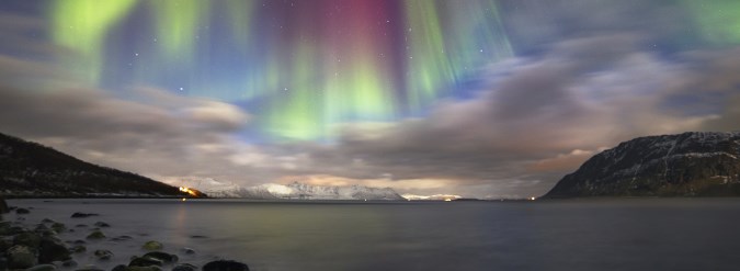 Contempler les aurores boréales dans le nord-norvégien