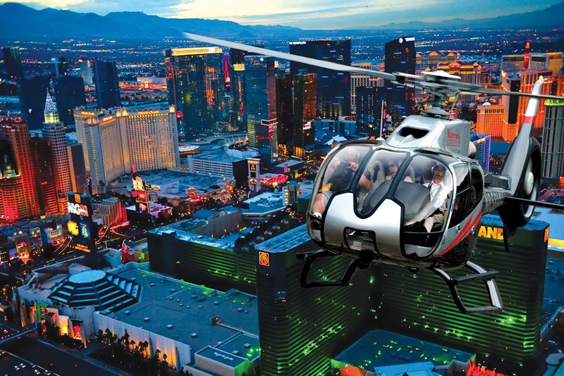 vols en hélicoptère à Las Vegas