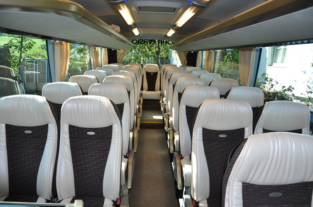intérieur autocar